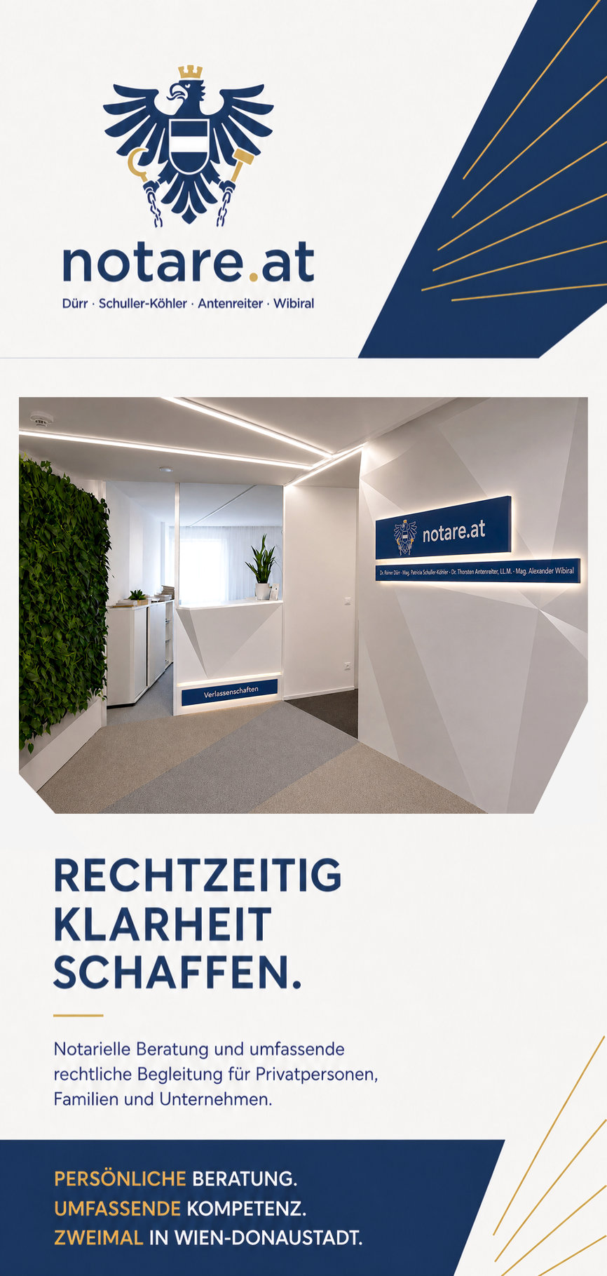 Folder der neuen Gestaltungslinie